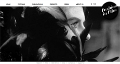 Desktop Screenshot of fashioninfilm.com