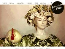 Tablet Screenshot of fashioninfilm.com
